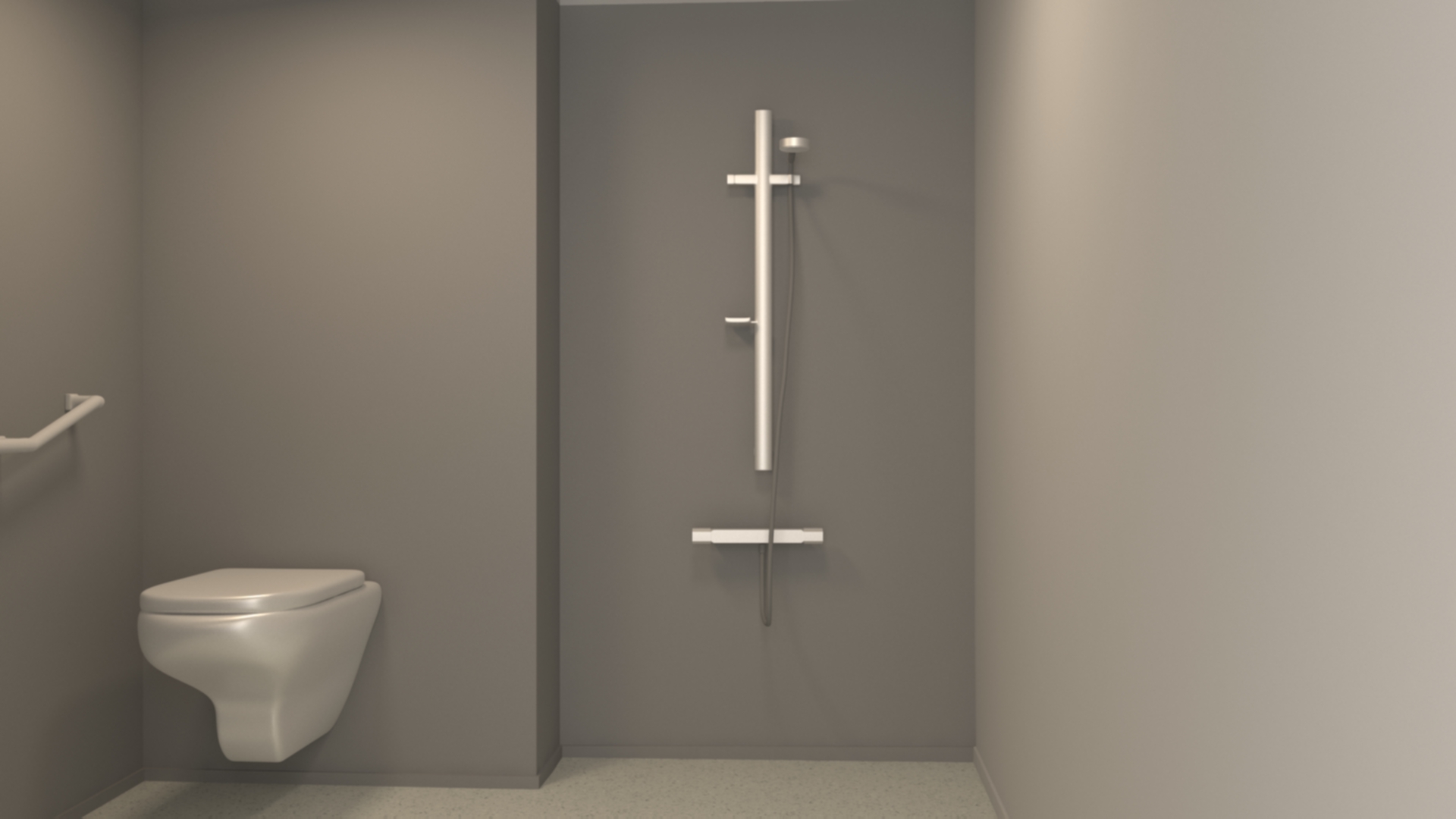 Rendu 3D salle de bain